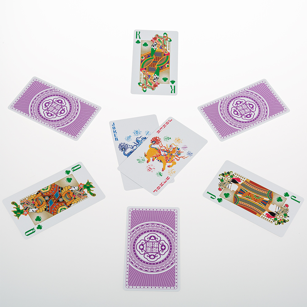 New Style Custom Design Logo High Quality Printing Poker Playing Cards Board Game Cards with Tuck Box 039