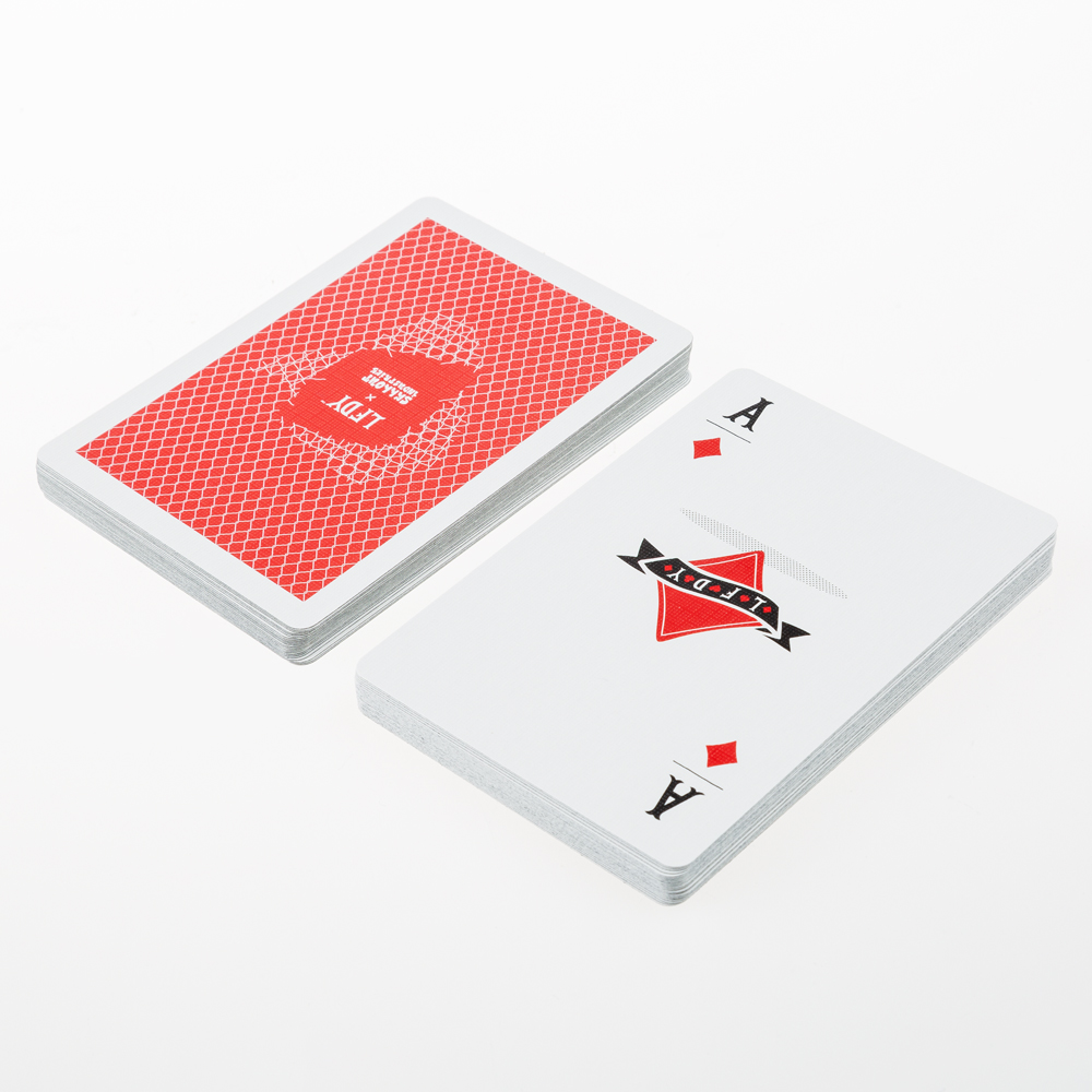 New Style Custom Design Logo High Quality Printing Poker Playing Cards Board Game Cards with Tuck Box 034