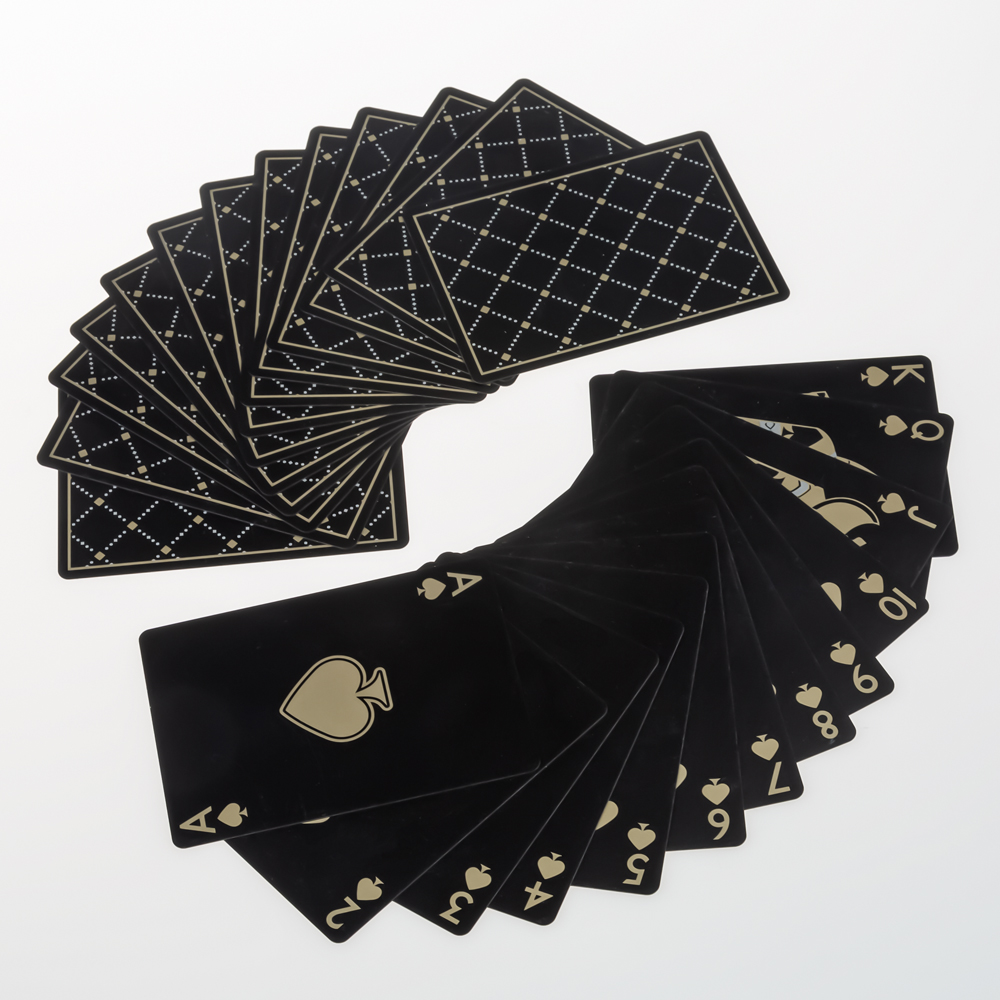New Style Custom Design Logo High Quality Printing Poker Playing Cards Board Game Cards with Tuck Box 036 Japan Imported Black Core Paper， High Quality Paper Poker ，Playing Card ，MOQ 100 Decks037