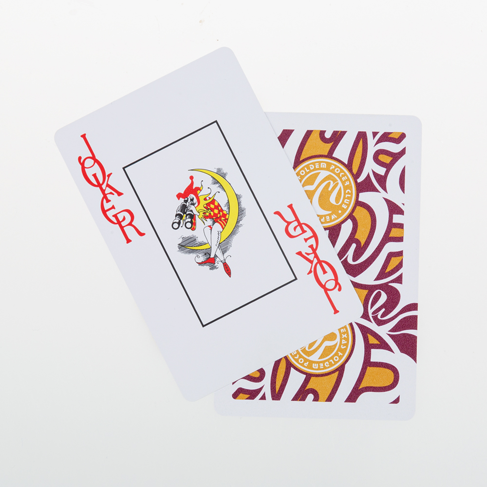 High Quality Plastic Waterproof Custom Design Logo Printing Poker Playing Cards 102