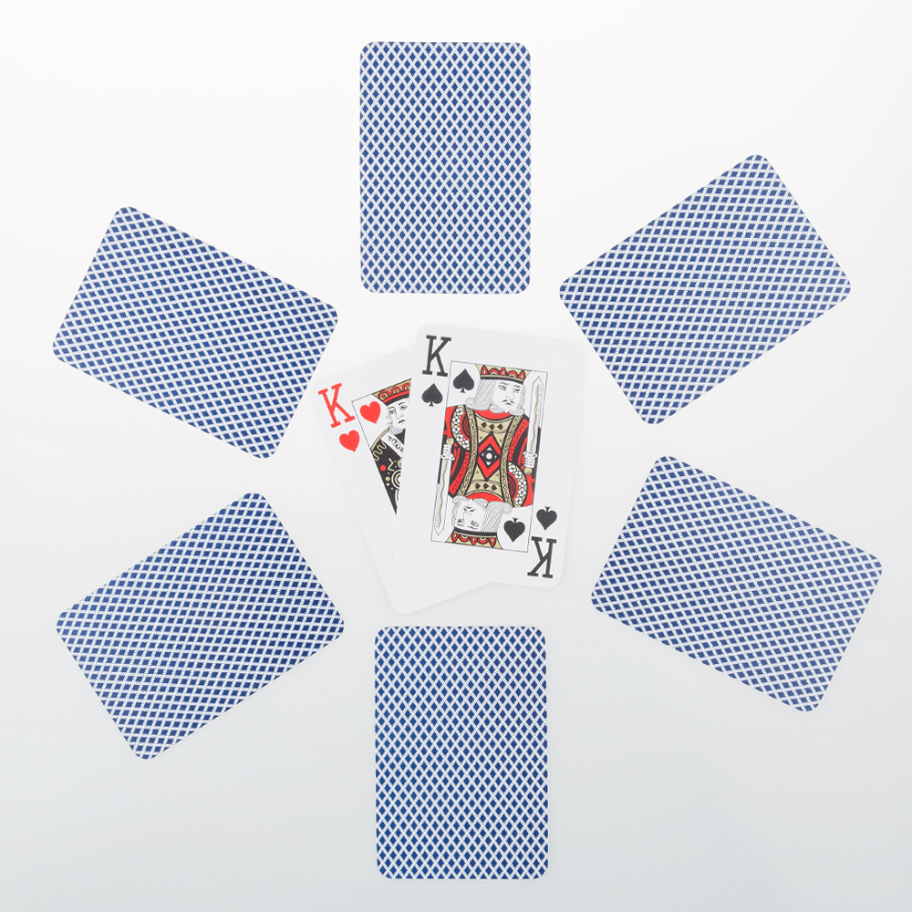 High Quality Plastic Waterproof Custom Design Logo Printing Poker Playing Cards 100