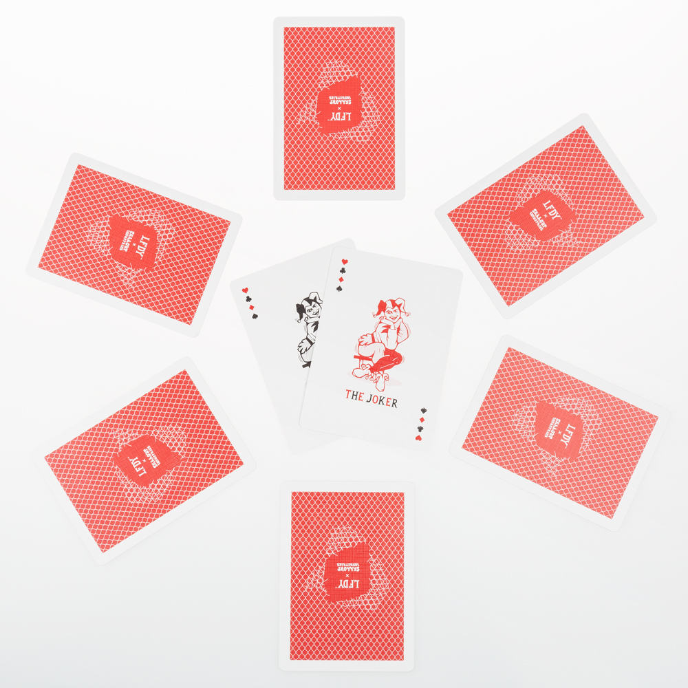 New Style Custom Design Logo High Quality Printing Poker Playing Cards Board Game Cards with Tuck Box 034