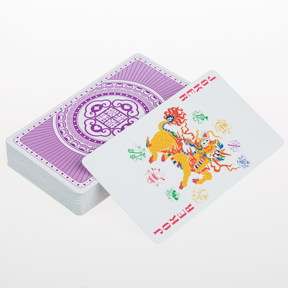 New Style Custom Design Logo High Quality Printing Poker Playing Cards Board Game Cards with Tuck Box 039