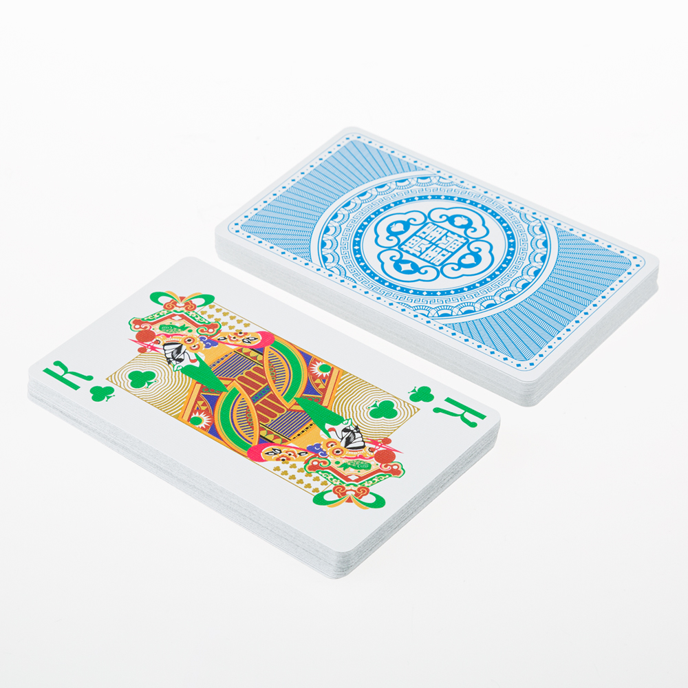 New Style Custom Design Logo High Quality Printing Poker Playing Cards Board Game Cards with Tuck Box 033